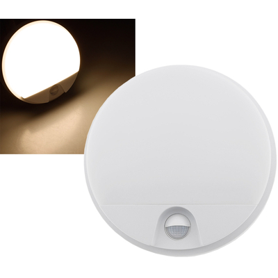 LED wall light 15W warm white 3000K with PIR motion...