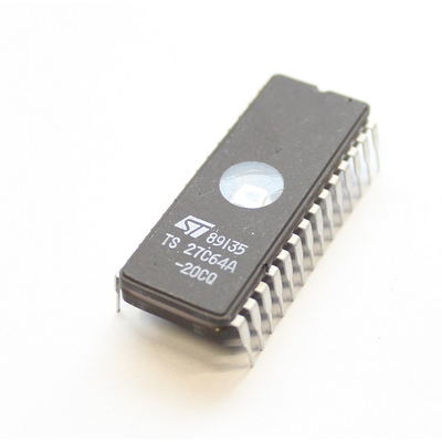 TS27C64A EPROM  64K (8K x 8) CMOS UV EPROM - OTPROM STM CDIP-28