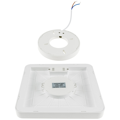LED ceiling light 23x23cm 24W warm white - Santano 24 Qw