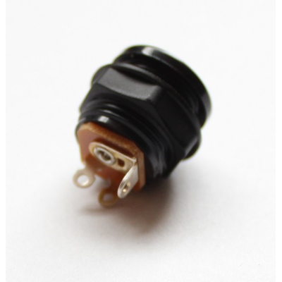 DC socket 5.5 / 2.1 mm central mounting