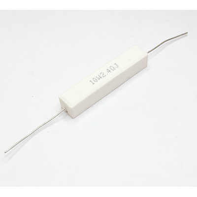 Hochlast Zementwiderstand       2,4 Ohm 10W - LSR-24/10A