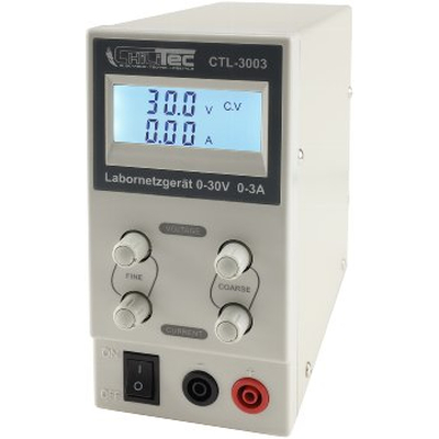 Labornetzger�t 0 - 30VDC / 0 -  3A mit beleuchtetem...