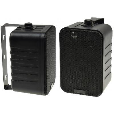2 Wege Lausprecherboxen 8 Ohm 60Wmax schwarz