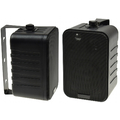 2 Wege Lausprecherboxen 8 Ohm 60Wmax schwarz