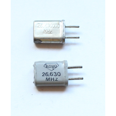 Quarz 26,630MHz