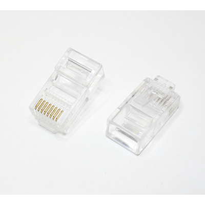 RJ45W Stecker 8P8C für Flachkabel