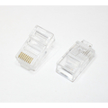 RJ45 Stecker 8 polig 8P8C f�r Flachkabel