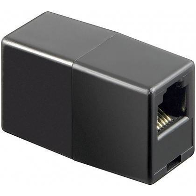 RJ12 Buchse  6p6c beiderseitig 6 pol