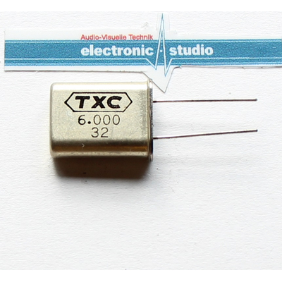 Quarz  6,000MHz