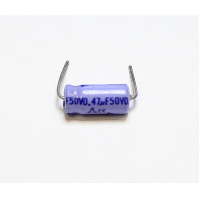 Electrolytic capacitor    0,47�F   50V print