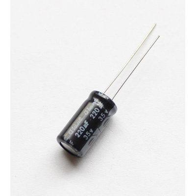 Electrolytic capacitor    220�f  35V  85�C