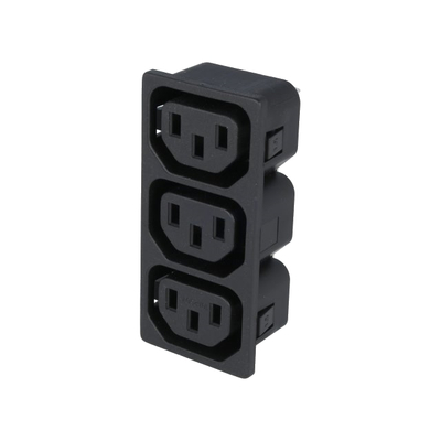IEC 60320 3 x Buchse C13 10A