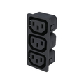 IEC 60320 3 x Buchse C13 10A
