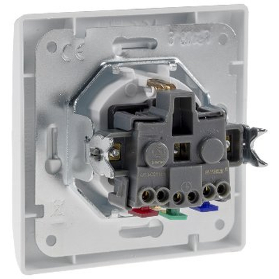 Mains socket UP clamp connection