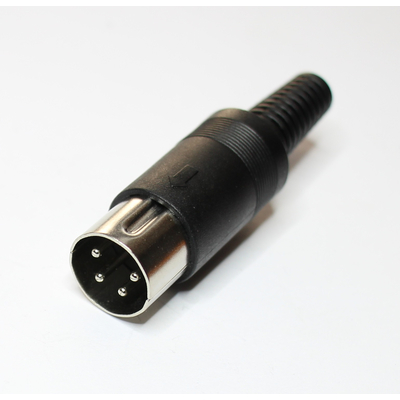 DIN plug  4 pin 216 � with kink protection