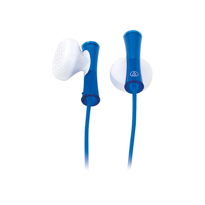 Juicy ATH-J100 stereo in-ear headphones 3.5mm jack blue