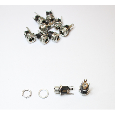 5.5 / 2.1 mm socket with switch and central fastening (10 pcs.)
