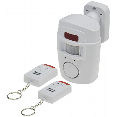 House alarm with PIR motion detector