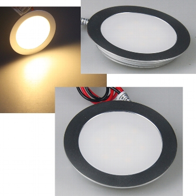 LED downlight 0.5W warm white; 3000K - EBL Slim round ww
