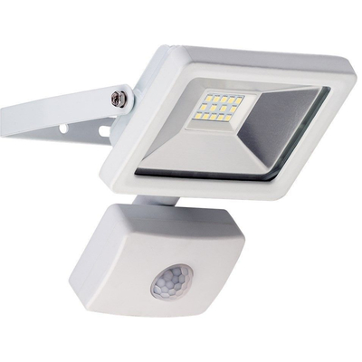 LED floodlight 10W with motion detector cool white white