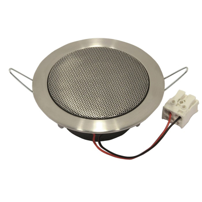 10 cm (4) Deckenlautsprecher 30W 8 Ohm Edelstahl - DL 10 ES