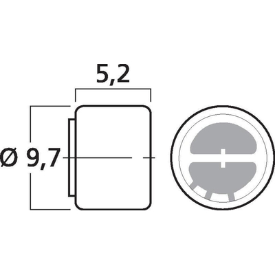 Backelektret-Mikrofonkapsel (Nierencharakteristik) - MCE-404U