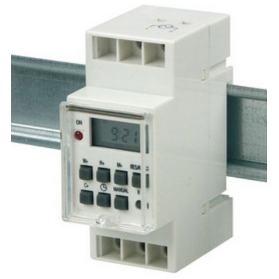 Week time switch for DIN rail mounting max. 3500W