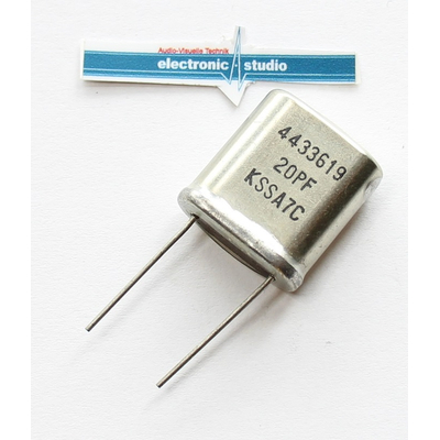 Quarz  4,433619MHz