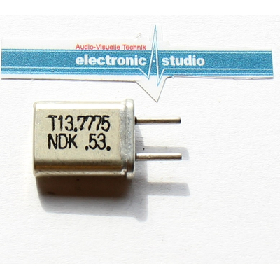 Quarz 13,7775MHz