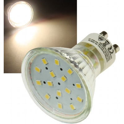 LED Strahler 0,8W warmwei� 3000K - H10SMD