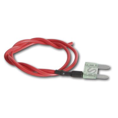 MINI blade fuse 30A with cable 1,5mm