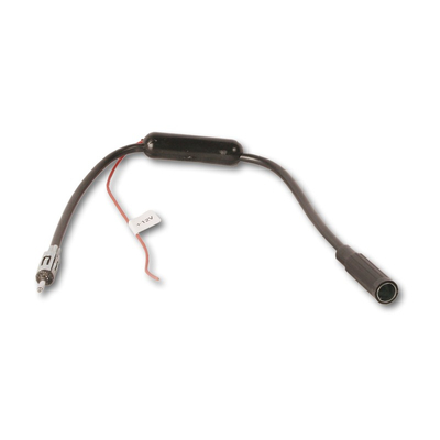 Antenna amplifier DIN plug to DIN socket