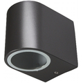 Wall light with GU10 socket IP44 anthracite - CTW-1a