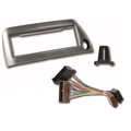 FORD KA Radioblende inklusive ISO Adapter Farbe silber
