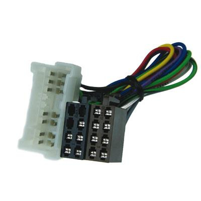 Radio adapter for various Hyundai and Kia models (2005 onwards) to ISO