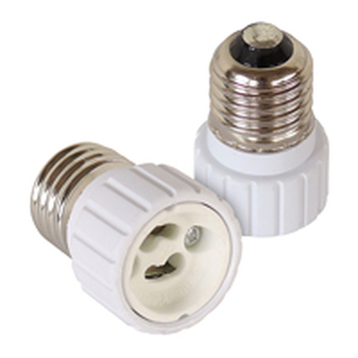 Leuchtmitteladapter E27  auf GU10 100Wmax