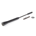 Antennenstab 17cm Aluminium inkl. Gewindeadapter M5+M6...
