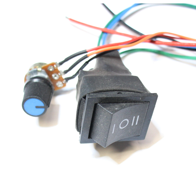 DC Motor Drehzahltregler mit Drehrichtungswahl  9V-60V 20Amax