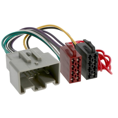 Radioadapter VOLVO  14 pin mit Low Performance Radio - ISO