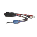 Aux in AUDI, SKODA, VW Mini ISO blue - Cinch