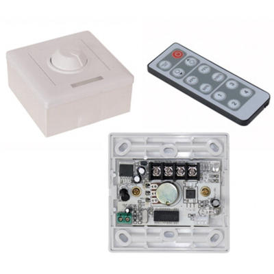 LV dimmers for LED stripes and LED LV bulbs AP/UP with IR...