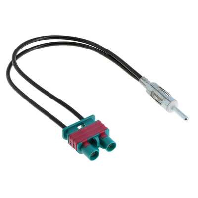 Antenna adapter DIN plug > 2 x Fakra plug