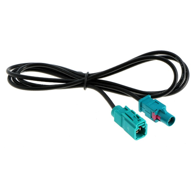 Antenna extension FAKRA plug to FAKRA socket 1m