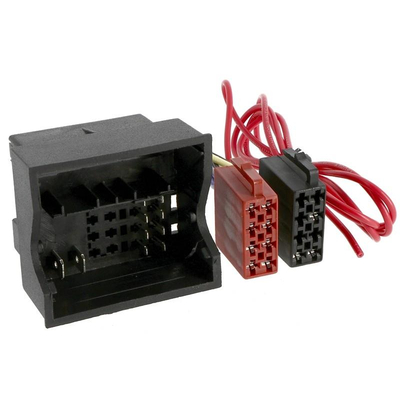 Radio adapter AUDI, VW Golf VII, SEAT, SKODA Octavia  Quadlock > ISO
