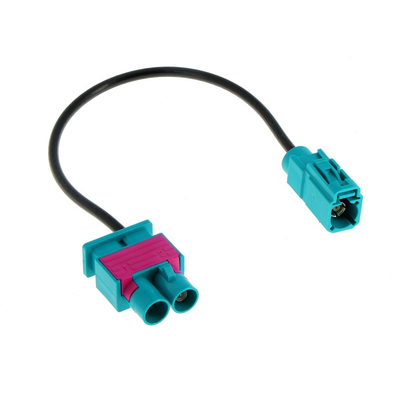 Antennenadapter AUDI/VW  - Doppel Fakra(m) - Fakra(f)