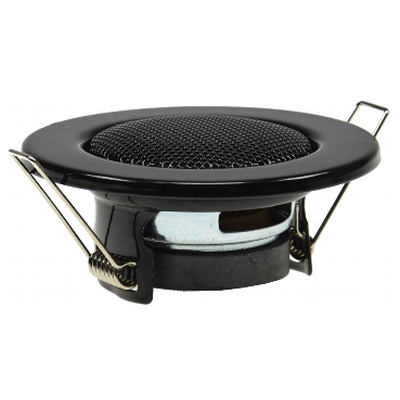 Mini ceiling mount speaker halogen look 8cm  black - Mini sw