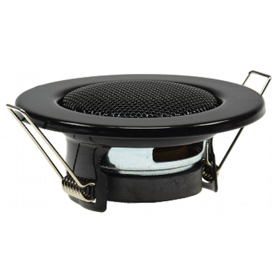 Mini ceiling mount speaker halogen look 8cm � black - Mini sw