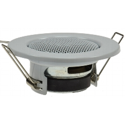 Mini ceiling mounting speaker halogen look 8cm x white - Mini ws