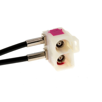 2 x FAKRA Stecker / 2 x FAKRA Buchse