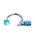 2 x FAKRA Buchse / 1 x FAKRA Stecker